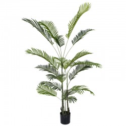 Decorative plant Areca III in a pot Inart green pp H180cm