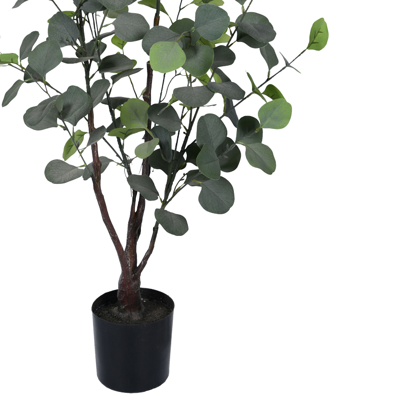Eucalyptus decorative plant in a pot Inart green pp H120cm