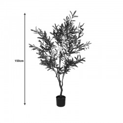 Decorative plant Olive tree I in a pot Inart green pp H150cm
