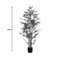 Decorative plant Bamboo I in a pot Inart green pp H150cm