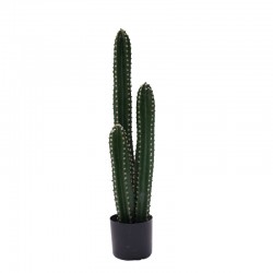 Διακοσμητικό φυτό Cactus III σε γλάστρα Inart πράσινο pp Υ85εκ