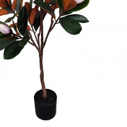 Διακοσμητικό φυτό Mangola σε γλάστρα Inart ροζ pp Υ115εκ