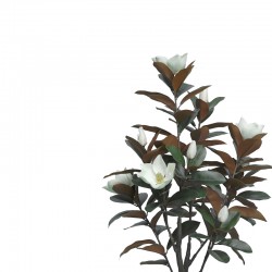 Decorative plant Mangola I in a pot Inart white pp H155cm