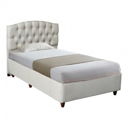 Lanse pakoworld single bed with storage cream 120x200cm