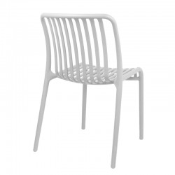 Zoi pakoworld pp chair in white shade 42x58x79cm