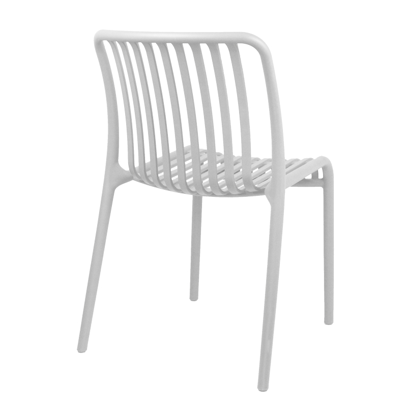 Zoi pakoworld pp chair in white shade 42x58x79cm