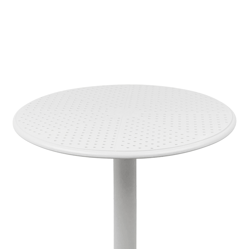 Merkon pakoworld pp table in white shade D60x75cm