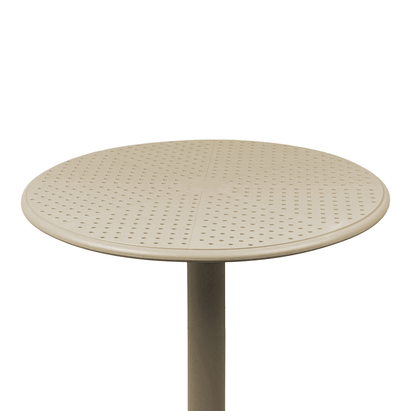 Merkon pakoworld pp table in cappuccino shade D60x75cm