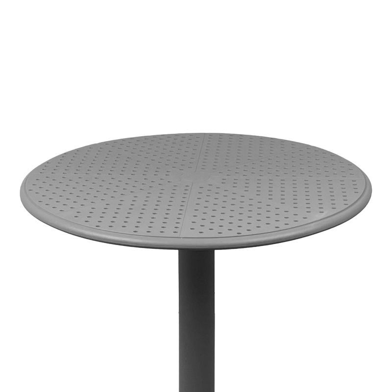 Merkon pakoworld pp table in anthracite shade D60x75cm