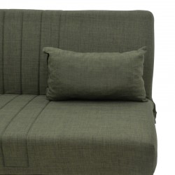 Καναπές-κρεβάτι με αποθηκευτικό χώρο τριθέσιος Romina pakoworld πράσινο ύφασμα 190x85x90εκ