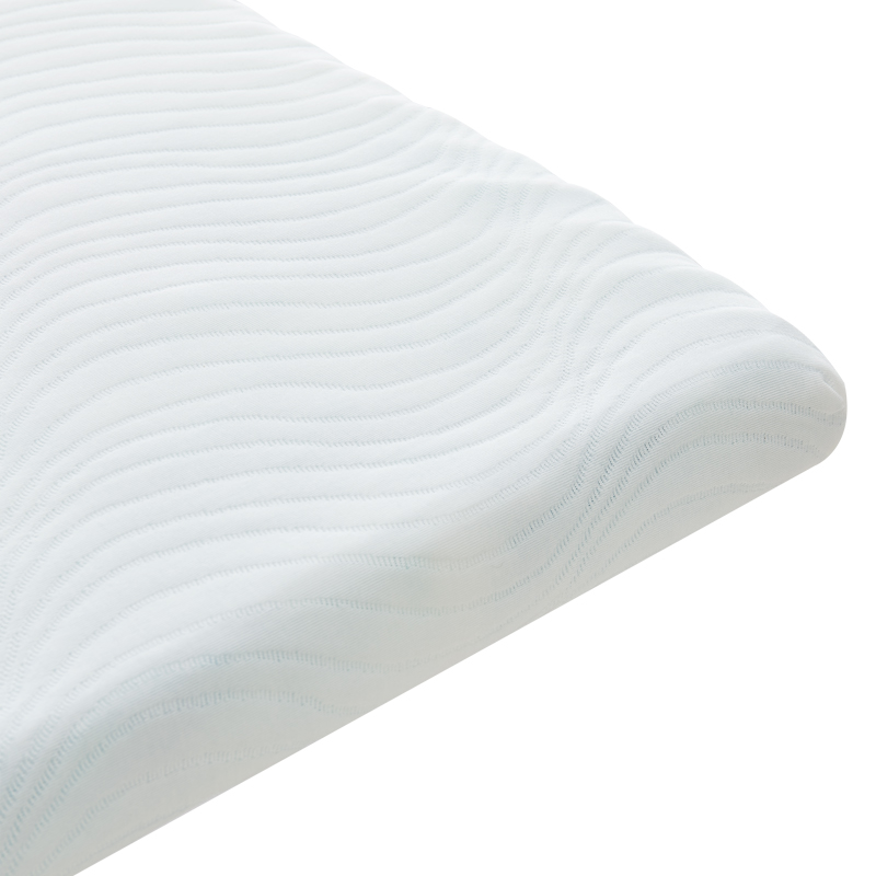 Top Casmeriane pakoworld white fabric-memory foam 90x190x5cm