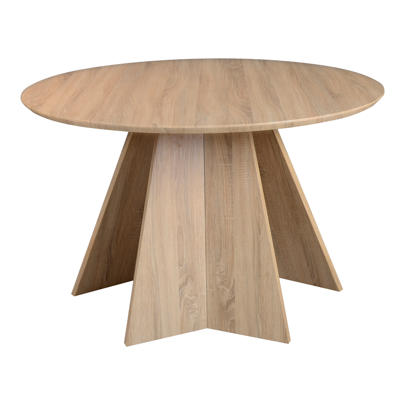 Bibble table pakoworld MDF in natural shade D120x76cm