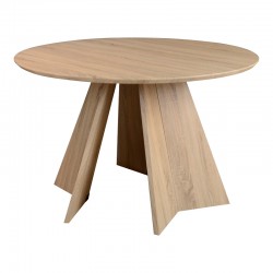 Bibble table pakoworld MDF in natural shade D120x76cm