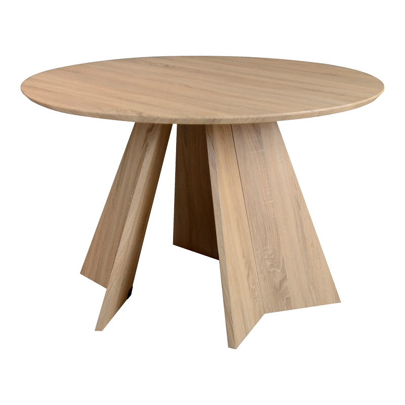 Bibble table pakoworld MDF in natural shade D120x76cm