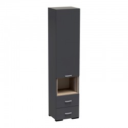 Display-column Toscana pakoworld in anthracite shade 50x42x222.5cm