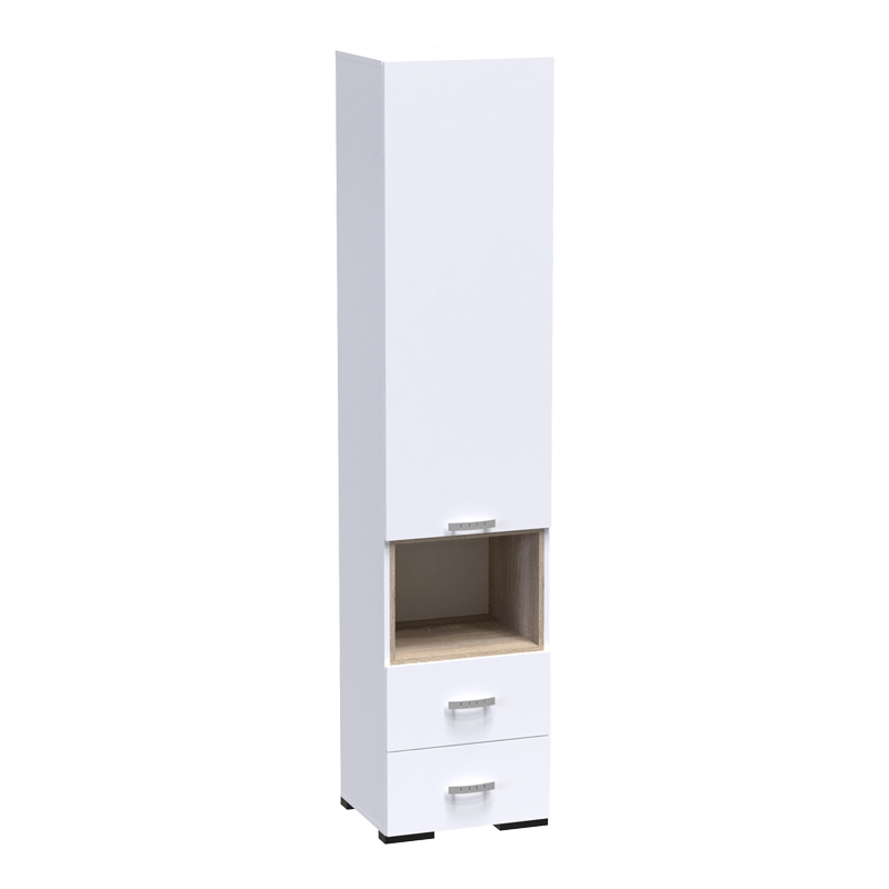 Display-column Toscana pakoworld in white shade 50x42x222.5cm