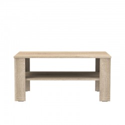 Coffee table Khofi pakoworld in sonoma color 90x60x42.3cm