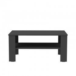 Coffee table Khofi pakoworld in anthracite color 90x60x42.3cm