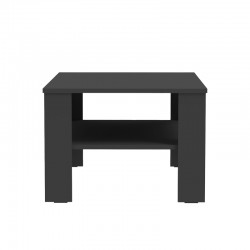 Coffee table Khofi pakoworld in anthracite color 90x60x42.3cm