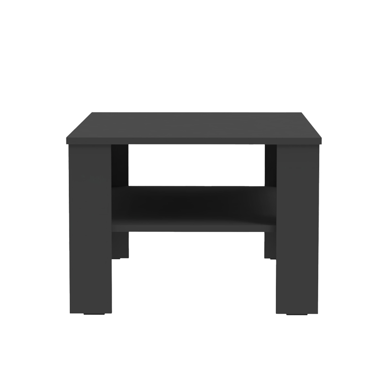 Coffee table Khofi pakoworld in anthracite color 90x60x42.3cm