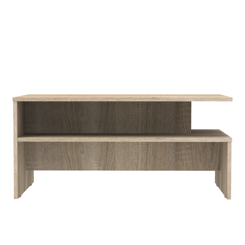 Coffee table Kolya pakoworld in sonoma color 90x60x42.3cm