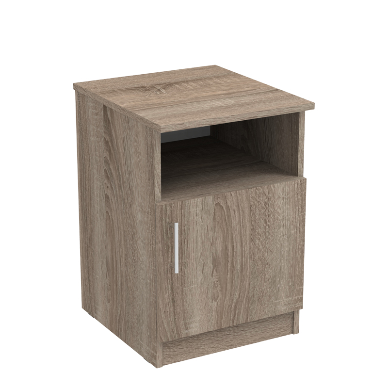 Galdi pakoworld bedside table in sonoma truffle color 40x45x60cm