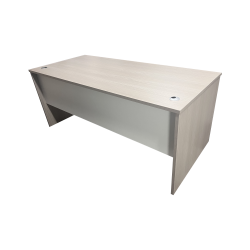 Work desk Armadi pakoworld in grey-white 140x70x75cm