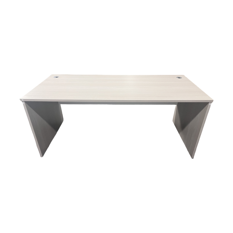 Work desk Armadi pakoworld in grey-white 160x80x75cm