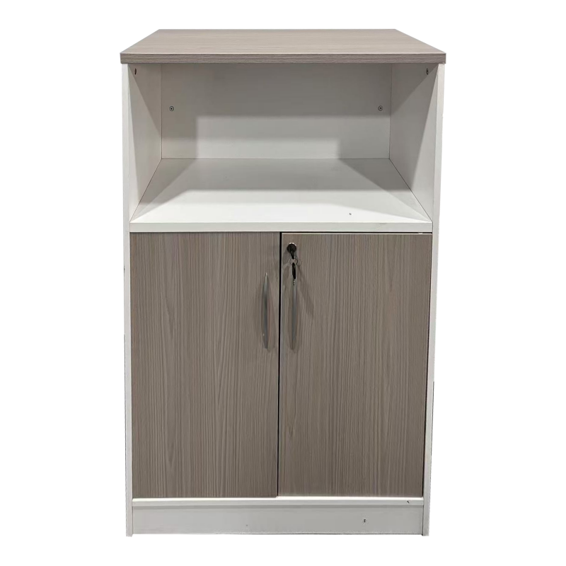 Office cabinet Armadi pakoworld in grey-white color 80x40x120cm