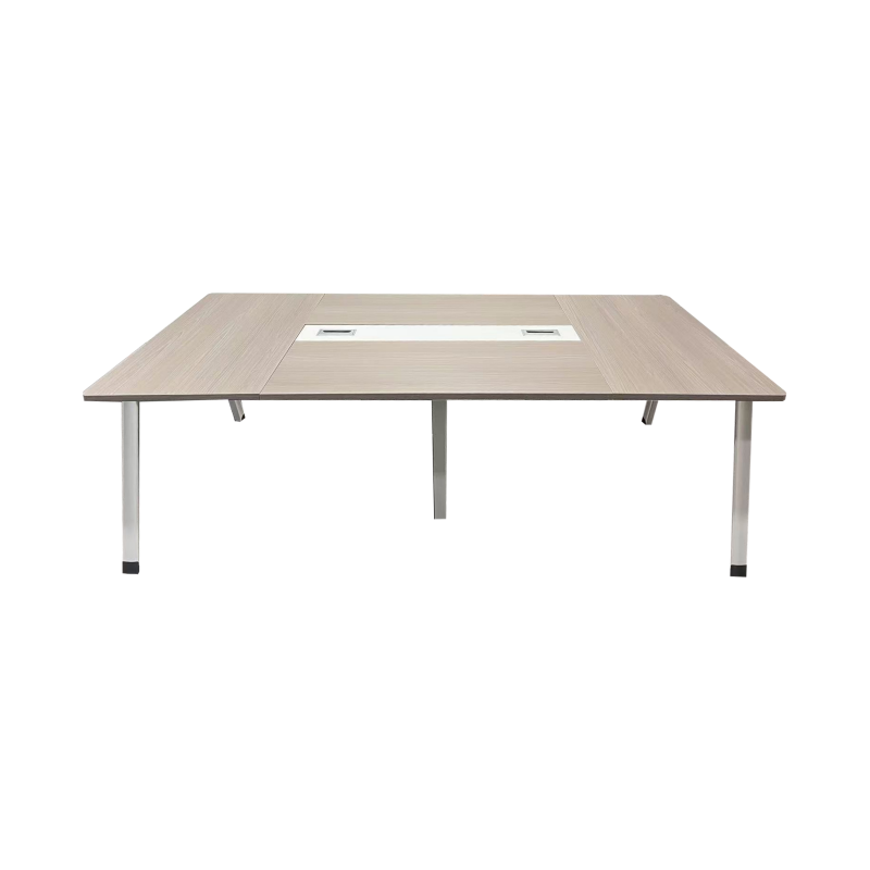 Conference table Armadi pakoworld in gray-white shade 200x120x75cm