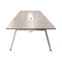 Conference table Armadi pakoworld in gray-white shade 200x120x75cm