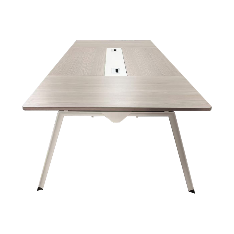 Conference table Armadi pakoworld in gray-white shade 200x120x75cm