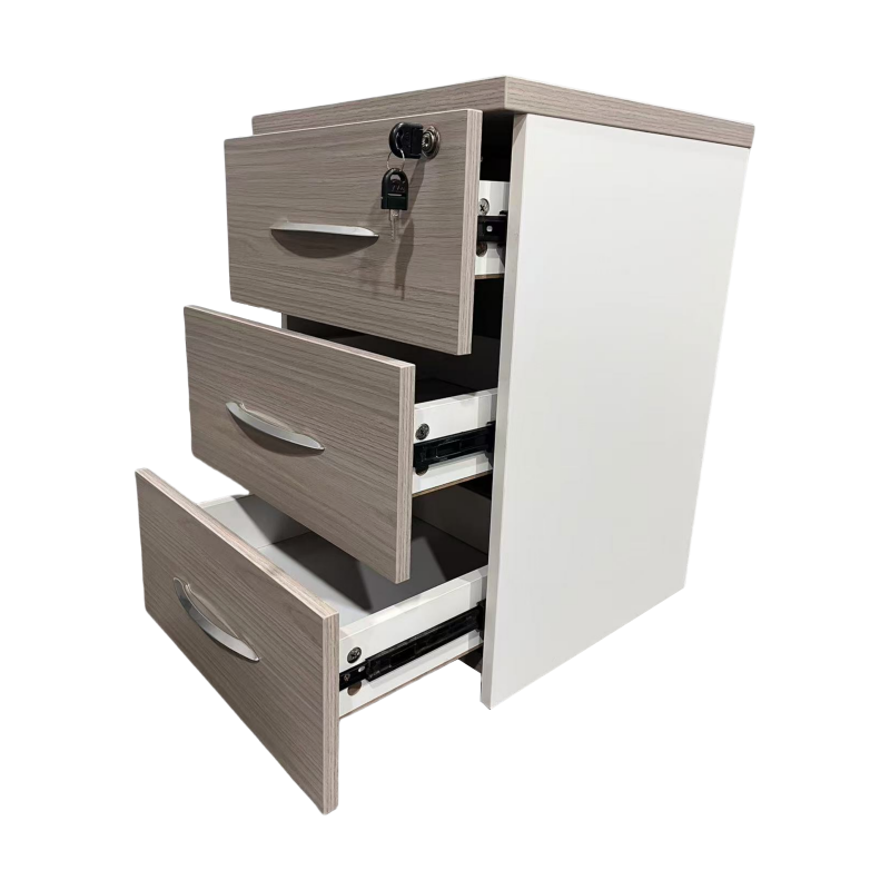 Armadi pakoworld desk drawer on wheels in gray-white shade 40x40x55cm