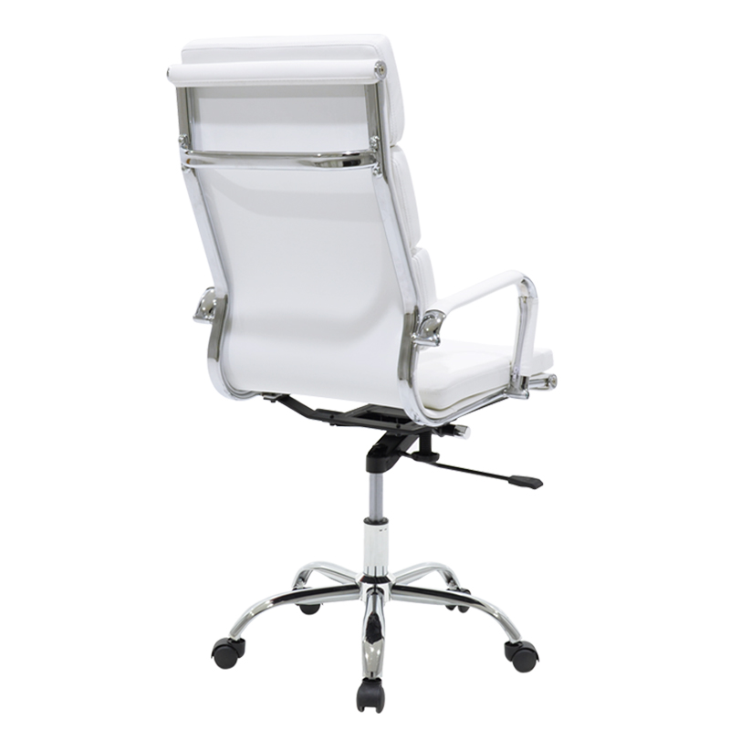 Manager office chair Tokyo pakoworld with PU white colour