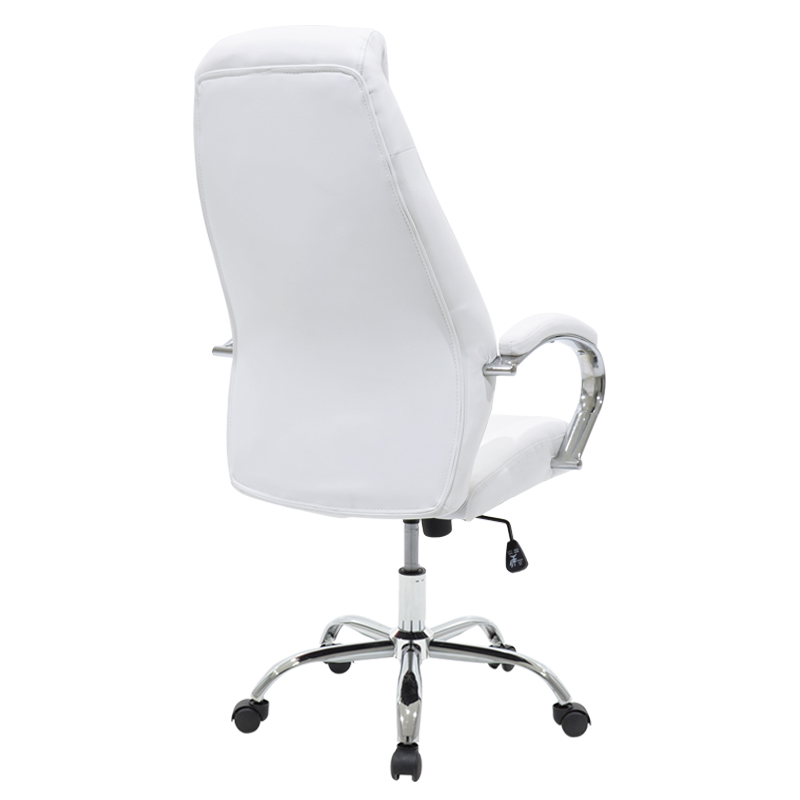 Sonar pakoworld manager office chair with PU in white colour
