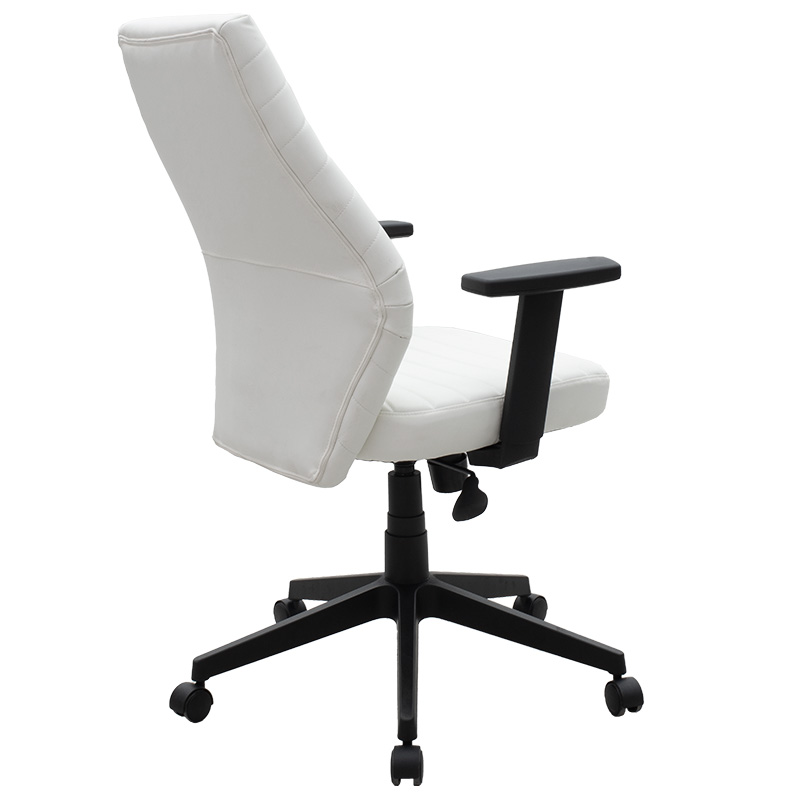 Manager office chair Benno pakoworld with PU in white colour