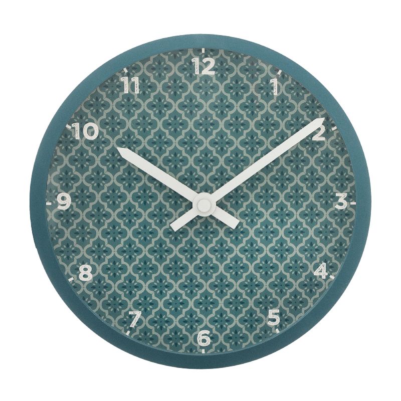 Clock PWD-0086 pakoworld blue D22x3.5cm