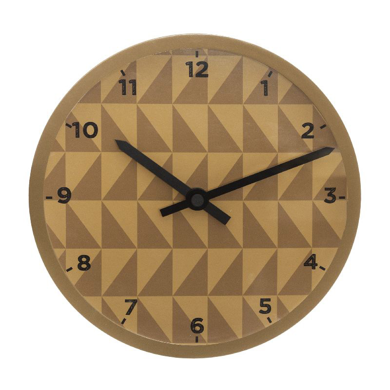 Clock PWD-0086 pakoworld yellow D22x3.5cm