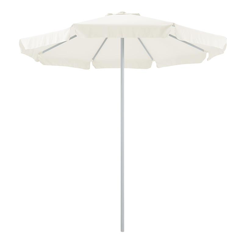 Professional umbrella Nagida pakoworld single piece aluminium D2.3m ecru