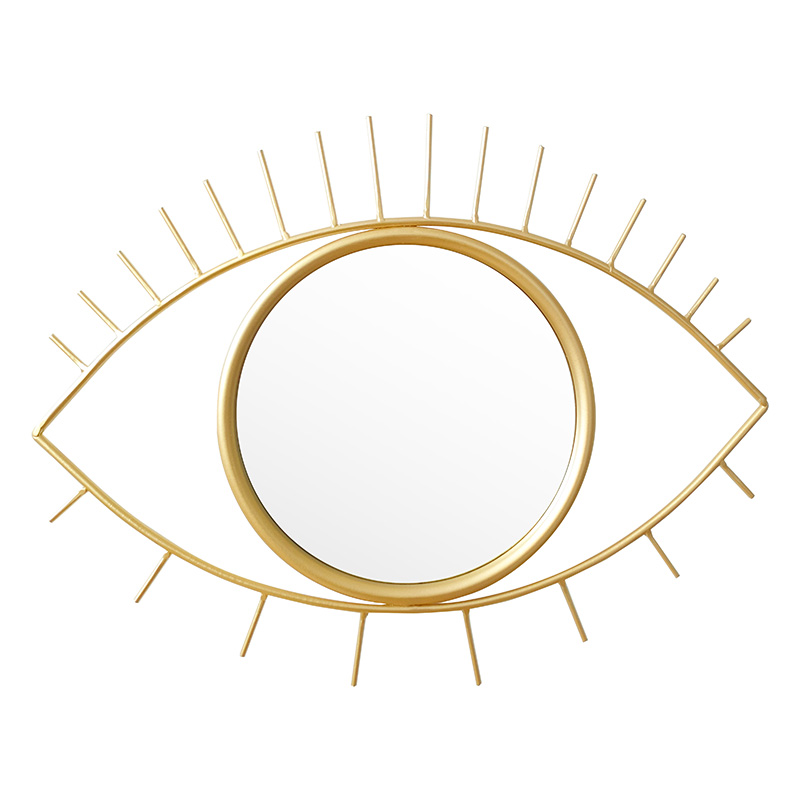 Mirror Eye pakoworld golden 46x2x26cm