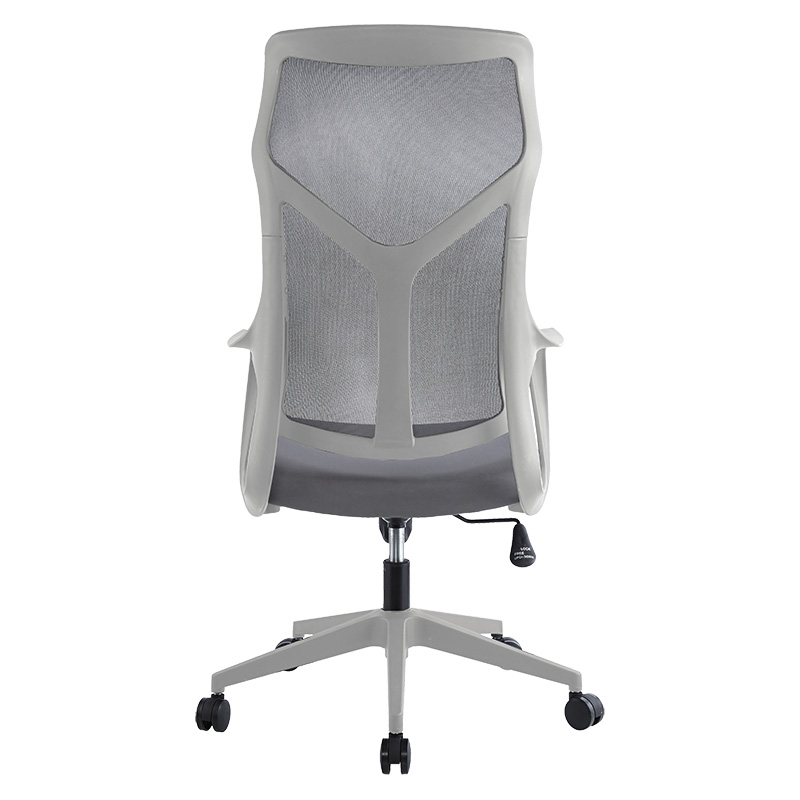 Manager office chair Flexibility pakoworld with fabric mesh in grey colour